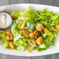Caesar Salad · Romaine lettuce, croutons, and Parmesan cheese