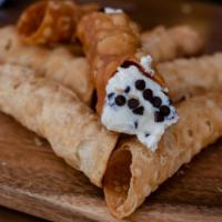 Cannoli · Our famous hand-filled cannolis.