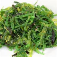 Seaweed Salad · Wakame seaweed.