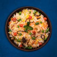 Classic Veg Biryani · Seasonal vegetables cooked with our signature biryani masala gravy, layered with long grain ...