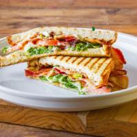 Blt · Loaded with 6 sliced of bacon for a small and 9 slices of bacon for a large, our thick slice...