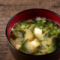Miso Soup · small or large.