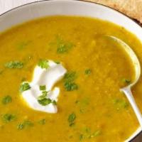 Lentil Soup · (Yellow lentils cooked in indian herbs & spices)