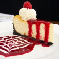 White Chocolate Raspberry Cheesecake · local, fresh, and made from scratch by Kastle's Kreations