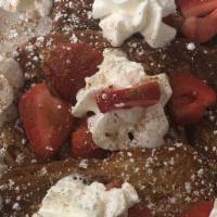 French Toast · With Powdered Sugar or Cinnamon.
