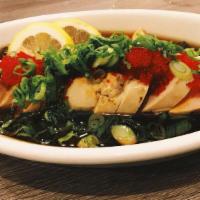 Ankimo Special · steamed monkfish liver