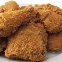 2 Whole Chickens Only · Baked, BBQ and Fried. Tender, full flavored, the juiciest chicken, served with 3 large side ...