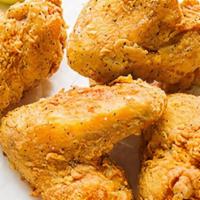 17 Chicken Wings With 3 Large Sides · Crispy and tender southern fried chicken wings, served with three large side dishes and choi...