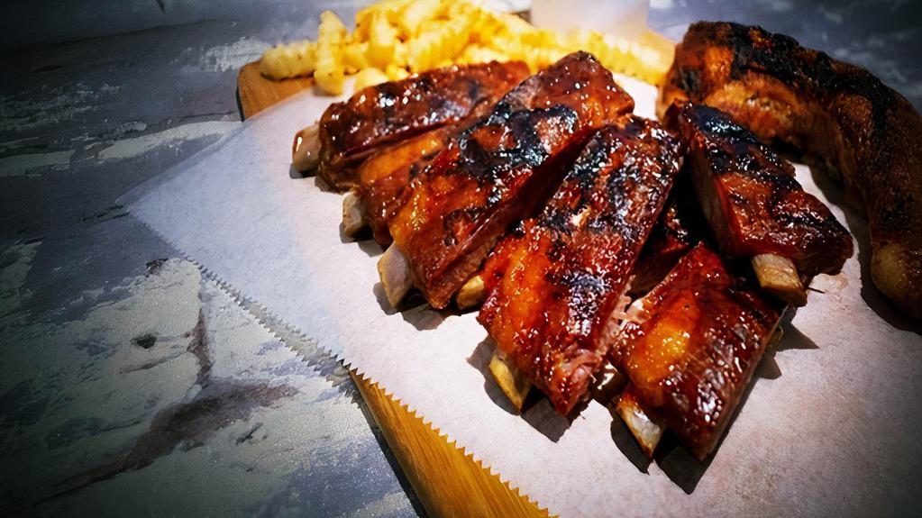 3 Bbq Ribs Only · So juicy, succulent, finger-licking good and are just fall off the bone tender. Served with choice of bread on the side.