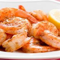 Jumbo Spiced Shrimp Only · Tender and wonderfully seasoned jumbo steamed shrimp.