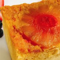 Pineapple Upside Down Cake · A delicious caramelized pineapple topping and an incredibly buttery, moist cake!