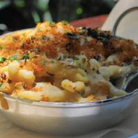 5 Cheese Truffle Mac · 5 cheese blends with imported truffles and truffle oils.