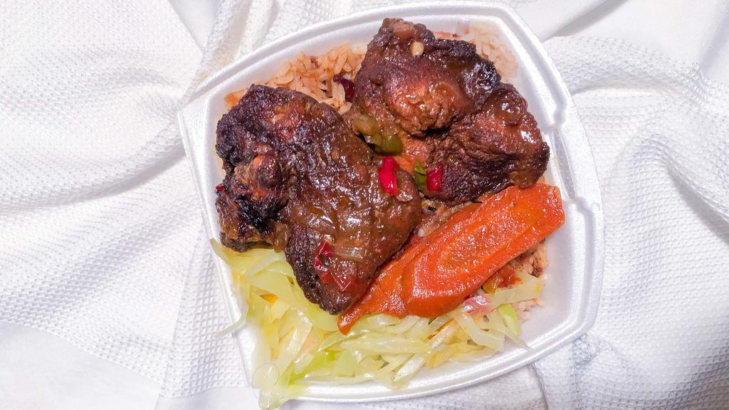 Stew Chicken (Large) · Choice of any 2 sides.