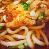 Shrimp Kakiage Udon · 