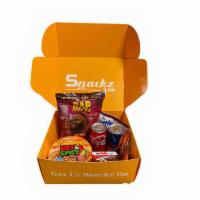 Snacks Bundle Box By Snackz App · All your favorite snacks in the Mixed Snacks Box From Snackz App (7ct) . In just a few minut...