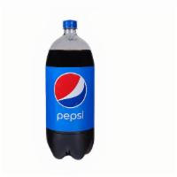 Pepsi (2Liter) · Iced cold  2 liter bottle of Pepsi .