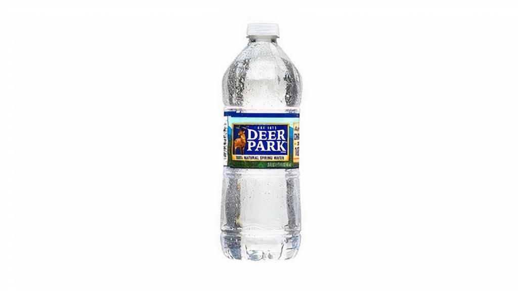 Deer Park Bottle Water (20 Oz) · Deer park water are 100% natural spring water that contains minerals for crisp, refreshing flavor.