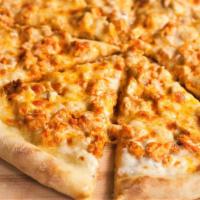 Grilled Chicken Gourmet Pizza · Chicken breast, mozzarella cheese & tomato sauce