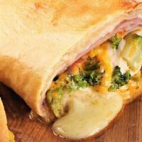 Ham & Cheese Stromboli · 