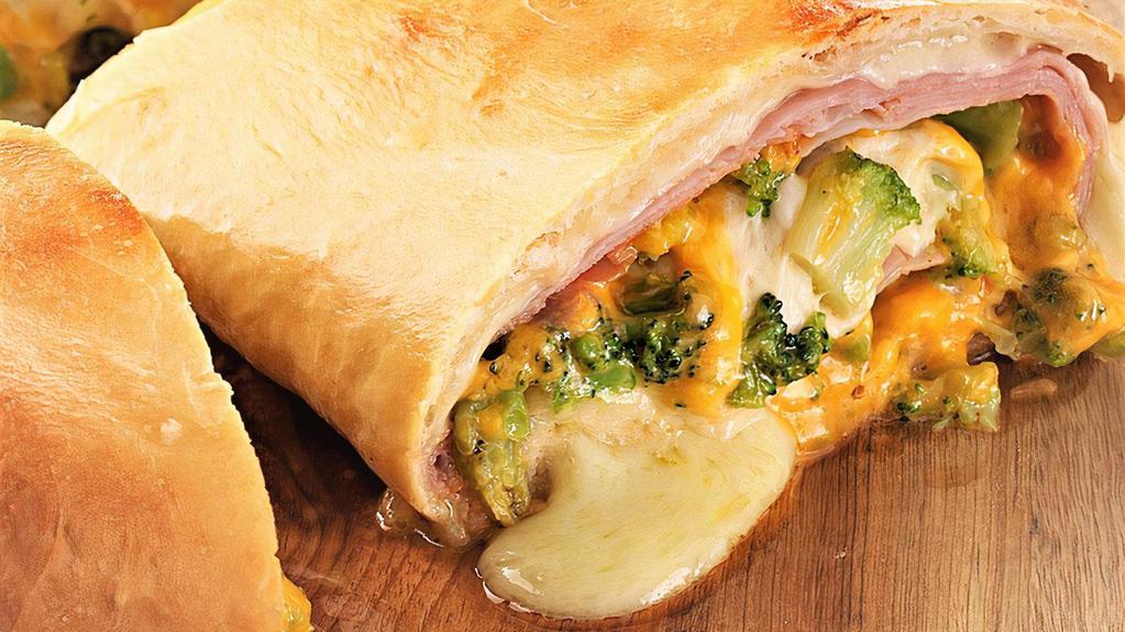 Ham & Cheese Stromboli · 