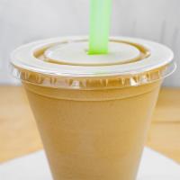 Tahini Shake · A sweet house blended frozen shake made with tahini, date syrup and almond milk.