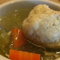 Chicken Matzo Ball Soup · 