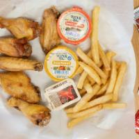 Wing Dings · Available flavors: Buffalo, BBQ, (New!) Teriyaki or Honey BBQ for an additional charge.
