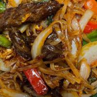 Northern Pad Thai · Flat rice noodle, onions, bell pepper, basil, chili.

Hot & Spicy Levels. We can adjust the ...