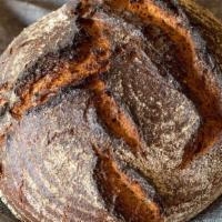 Teff & Rye Flour Bread · Ancient grain.
