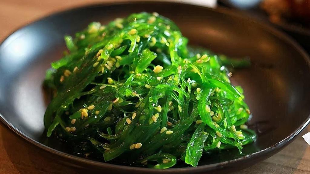 Seaweed Salad · julienne seaweed, sesame seeds