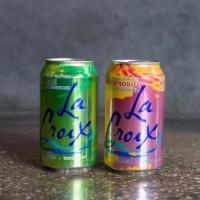 Lacroix - Lime · carbonated sparkling water which is sodium free and contains only natural flavors. no sugars...