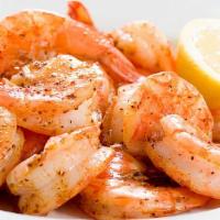 1/2 Lb. Grilled Shrimp · Jumbo shrimp marinated in a garlic butter and grilled to perfection, served with grilled veg...
