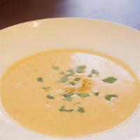 Cream Of Crab Soup · So rich and delicious! Served with crackers on the side.