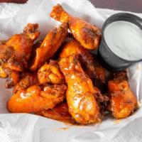 Wings (10) · 1 flavor + 1 dip