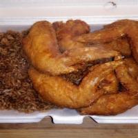 Fried Chicken Wings (4) · Cut pieces