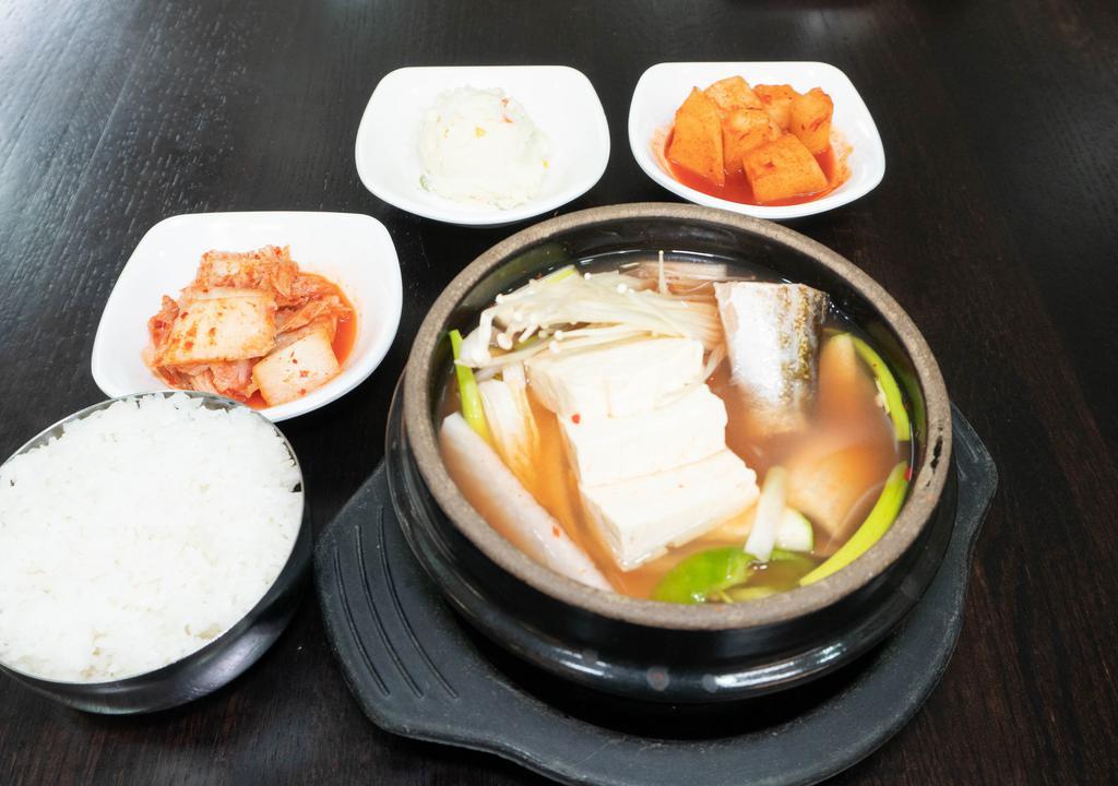 #29. Daegu Ma Eun Tang · Spicy Codfish Stew with Assorted Vegetables and Tofu