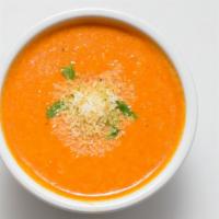 Tomato And Coconut Soup · Creamy tomato soup with spices and a touch of coconut.