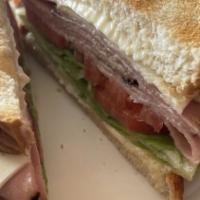 Ham And Cheese Sandwich · Classic ham and cheese sandwich.