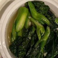 Chinese Broccoli With Garlic Sauce · Spicy.