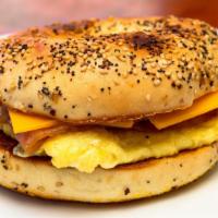 Bacon, Egg & Cheese Sandwich · Gold Coast Cafe Mart favorite: