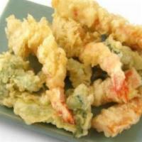  Shrimp & Vegetable Tempura虾和蔬菜 · 