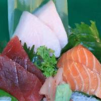  Sashimi Appetizer · 6 pcs assorted fish.