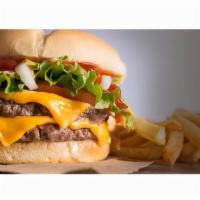Classic Burger · A classic never goes out of style. Two beef patties cooked-to-order, American cheese, lettuc...
