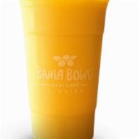 Tropical Delight Smoothie · Pineapple, Mango, Banana, Orange Juice. (24oz)