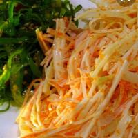 Seaweed Salad And Spicy Crab · 