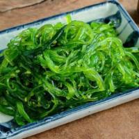 Seaweed Salad · Japanese green seaweed.
