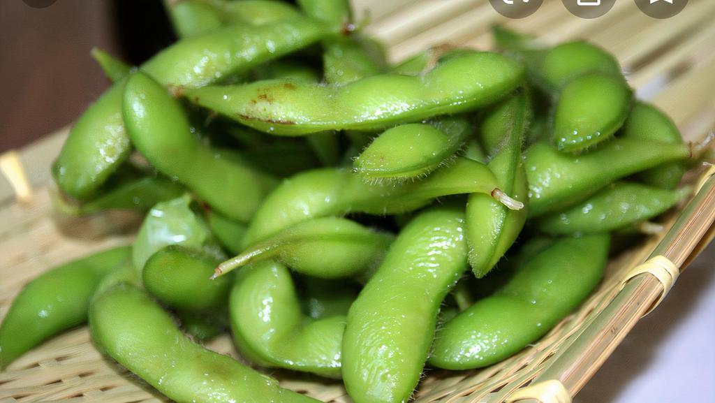 Edamame · Young soybean with sea salt.