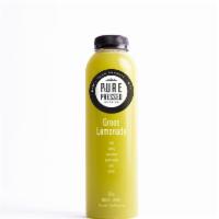 Green Lemonade Juice · Vegan, gluten free. Kale, celery, cucumber, green apple, pear, and lemon.