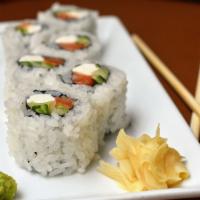 Philadelphia Sushi Roll · smoked salmon, cucumber, cream cheese