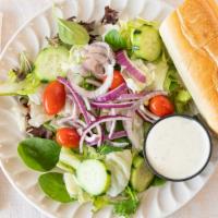 Tossed Salad · House salad with your choice of dressing.